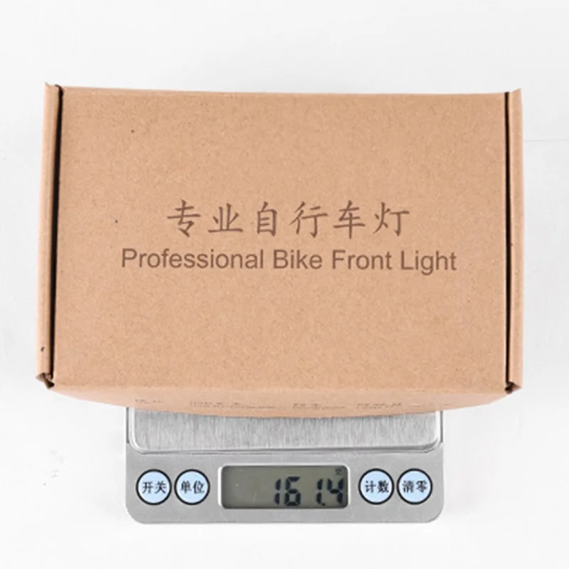 210-1 400 Lumen Fahrradlicht vorne Lenkerlampe USB wiederaufladbar Aluminiumlegierung Taschenlampe für Nachtradfahren