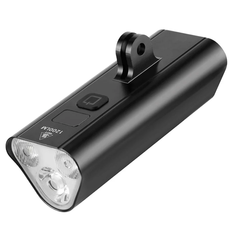 Supporto di Sospensione BENGGUO BG-1949 Luce Anteriore per Bicicletta Mountain Bike in Lega di Alluminio per Guida Notturna