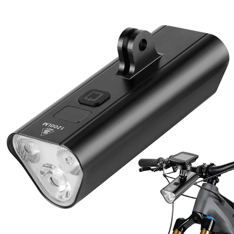 Supporto di Sospensione BENGGUO BG-1949 Luce Anteriore per Bicicletta Mountain Bike in Lega di Alluminio per Guida Notturna