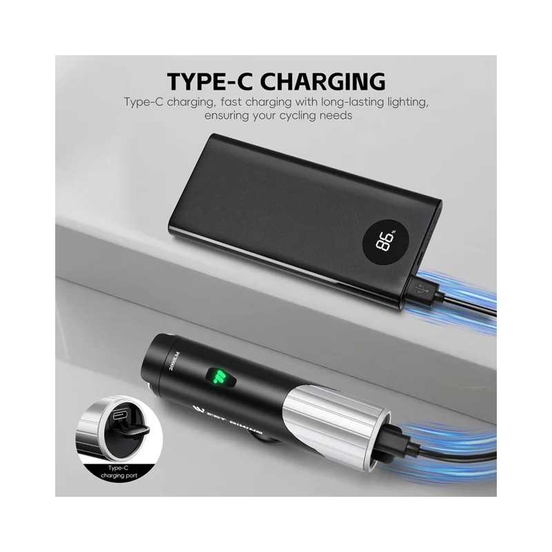 WEST BIKING YP0701496 1300 Lumens Bike Front Light Wireless Remote Control High Brightness Cycling Headlight