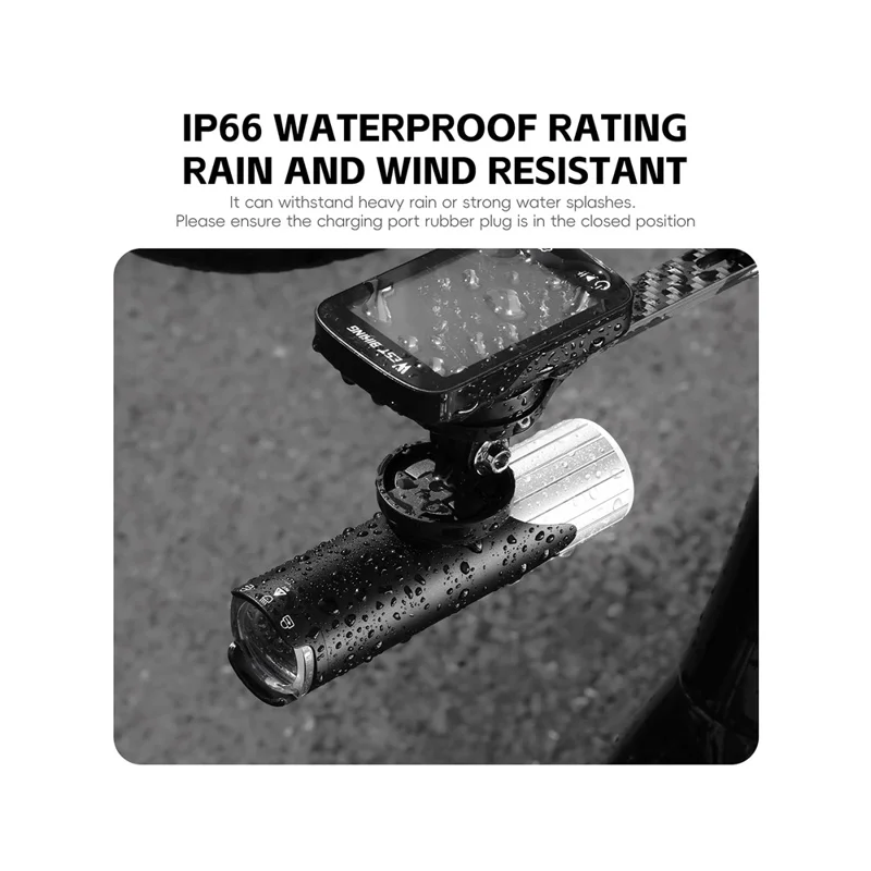 WEST BIKING YP0701498 2000 Lumens Bike Front Light Wireless Remote Control High Brightness Cycling Headlight