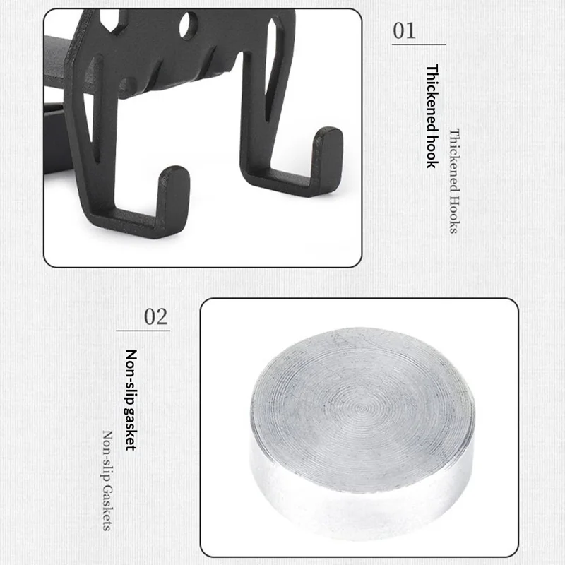 Outdoor Camping Gas Canister Hook Multi-Functional F-Clamp Hanging Tool with Bottle Opener