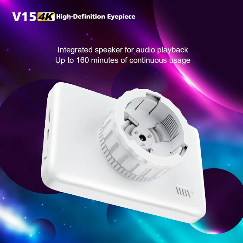 V15 5 inch HD Elektronisch Okulair 5X Digitaal Zoom Sterrenkijker 12MP Vogels kijken Verrekijker