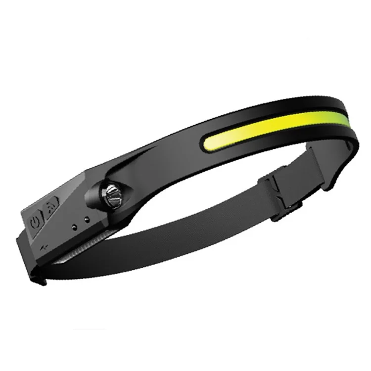LX200 LED-Stirnlampe, aufladbar, COB, super hell, Kopflampe mit 4 Modi, wasserdicht, verstellbar