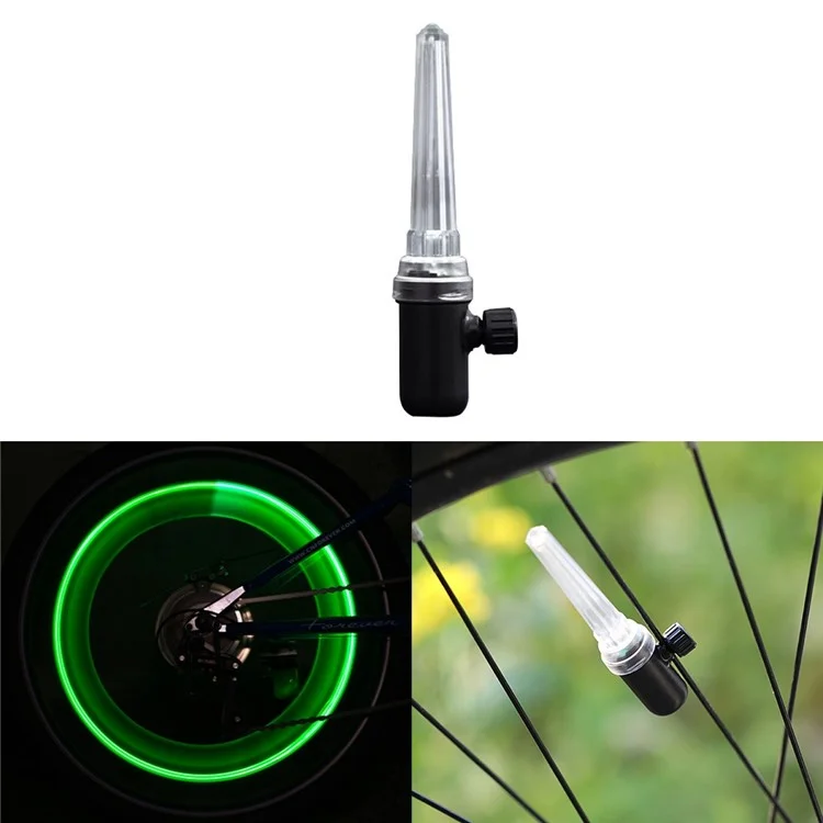LEADBIKE LD58 Lampe Vélo Lumière Réflecteur de Rayons Étanche Cool LED Décoration Lumière Velours - Multicolore 