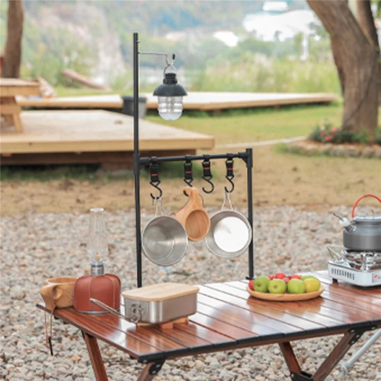 Porta Della Tenda Per Ganci Per Lantenna a Forma di Campeggio Multifunzione Sorta di Tenda in Acciaio Inossidabile Per Spallature da Fare Con Spallata