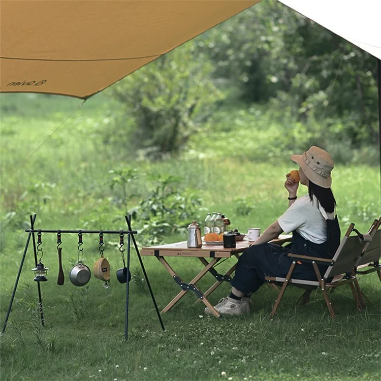 SHINETRIP A014-H0S Suporte de Prateleira de Pendurar Dobrável para Acampamento, Tamanho P