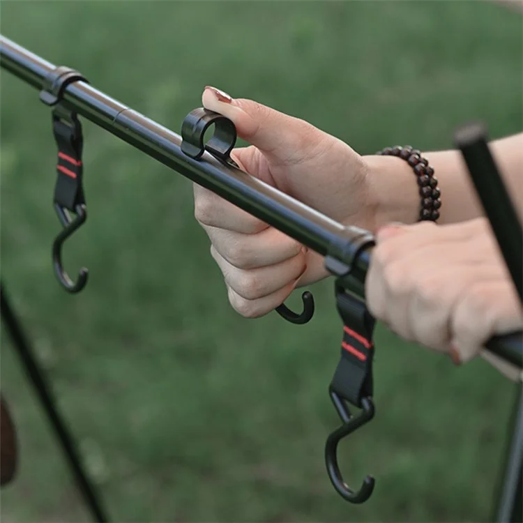 SHINETRIP A014-H0S Suporte de Prateleira de Pendurar Dobrável para Acampamento, Tamanho P
