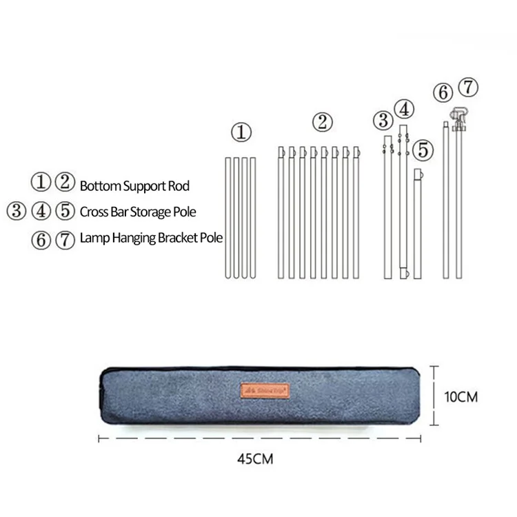 Shinetrip A352 Aluminiumlegierung Legierung Kochen - Schwarz