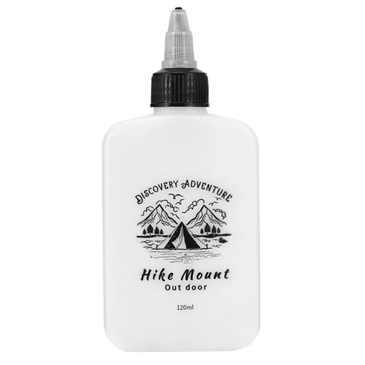 HIKE MOUNT 120ml Outdoor Picnic Barbecue Plastic Oil Bottle Portable Soy Sauce Vinegar Oil Container (No FDA Certification, BPA Free)