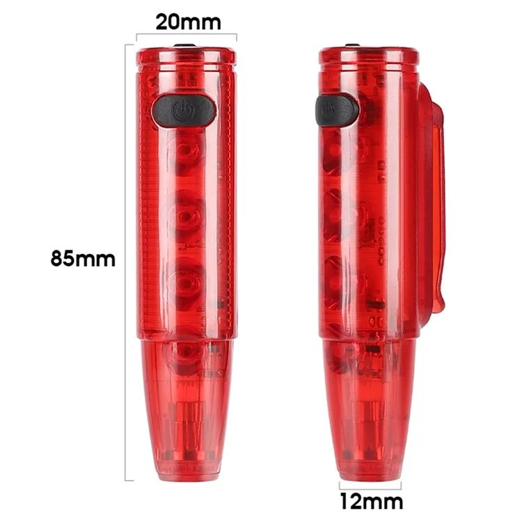 WEST BIKING YP0701378 Bike Laser Tail Light Smart Brake Induction Waterproof Cycling Warning Rear Lamp (with Dual Mount Bracket)