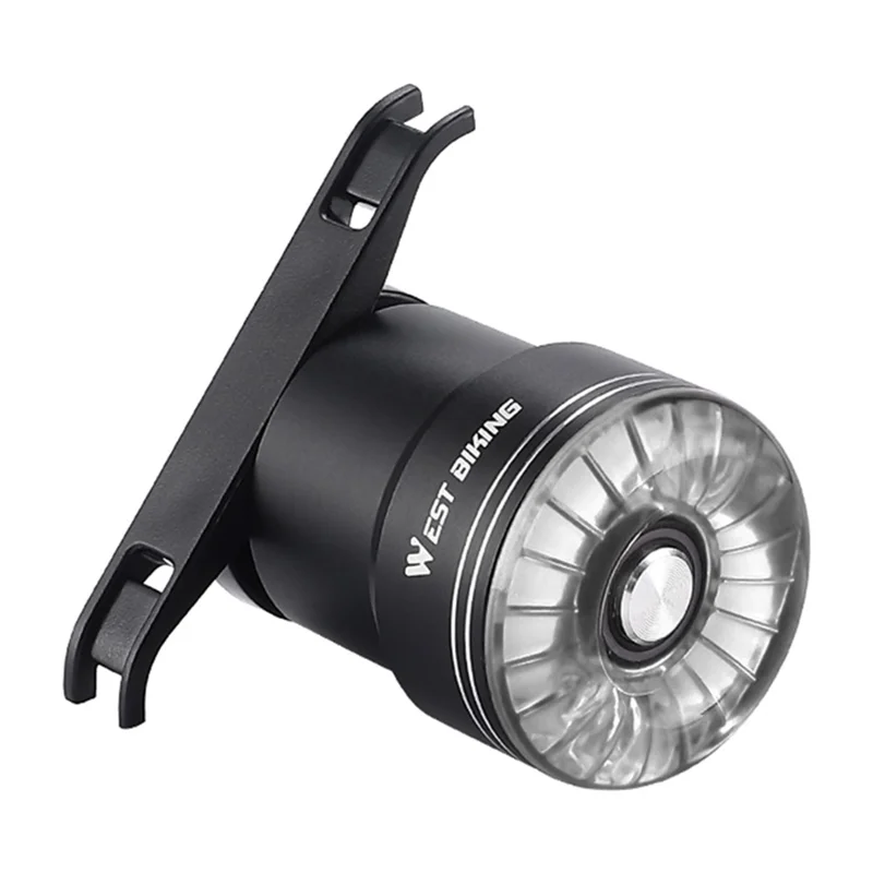 WEST BIKING W4S Intelligent Taillight Bicycle Brake Sensor Cycling Tail Lights - Transparent / Arc