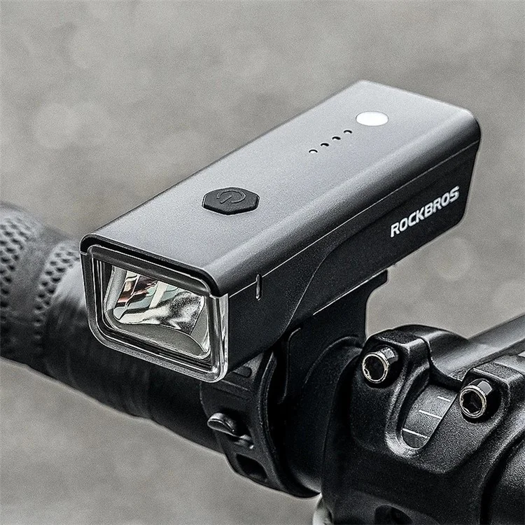 ROCKBROS RIP01 Luz delantera para bicicleta Luz de noche para bicicleta Luz delantera brillante Linterna de conducción con batería