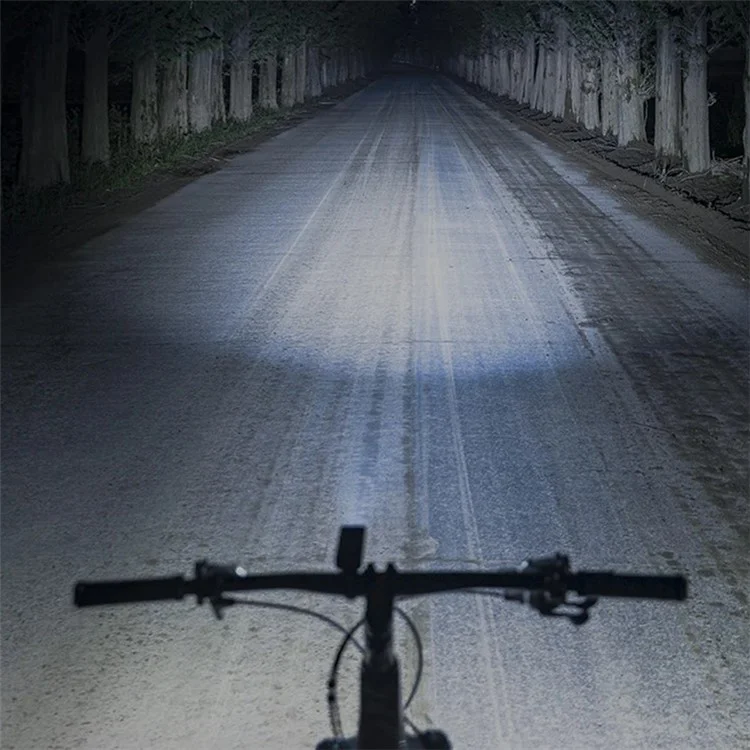 ROCKBROS RIP01 Luz delantera para bicicleta Luz de noche para bicicleta Luz delantera brillante Linterna de conducción con batería