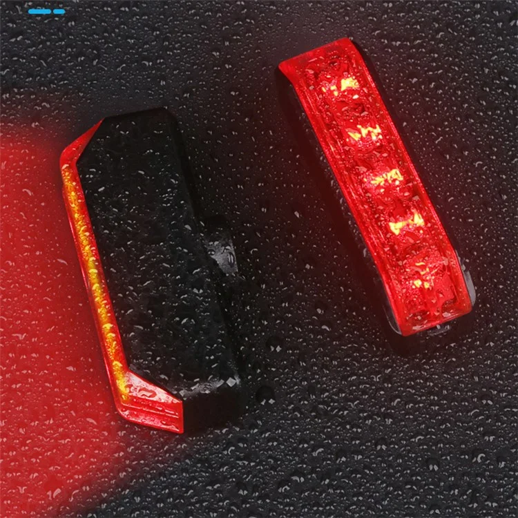 LEADBIKE LD78 Luz inteligente de bicicleta LED Luz de freno automática Lámpara de advertencia 