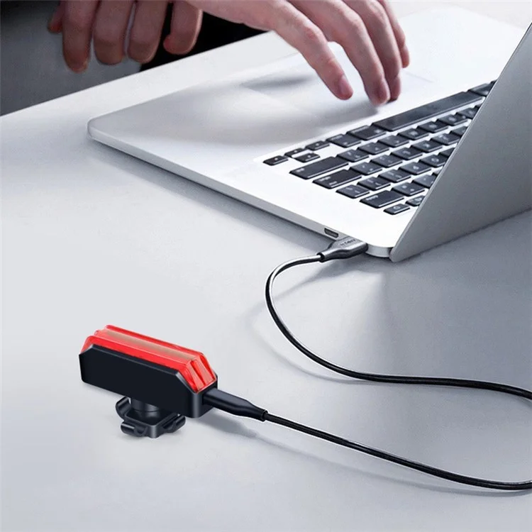 LEADBIKE LD78 Luz inteligente de bicicleta LED Luz de freno automática Lámpara de advertencia 