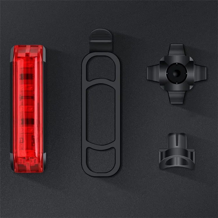 LEADBIKE LD78 Luz inteligente de bicicleta LED Luz de freno automática Lámpara de advertencia 