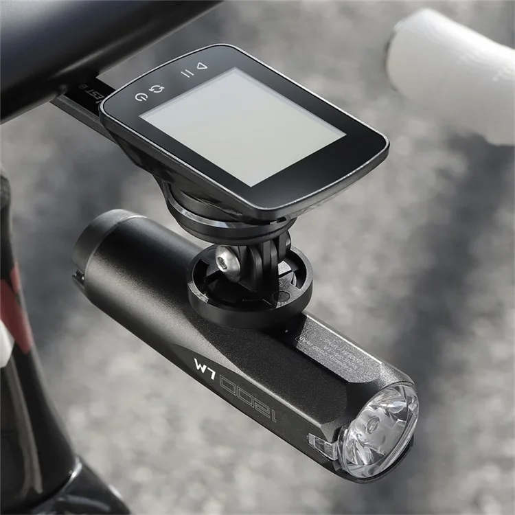 WEST BIKING YP0701404 Luz de Bicicleta Multifuncional com Sensor 600 Lumens Type-C