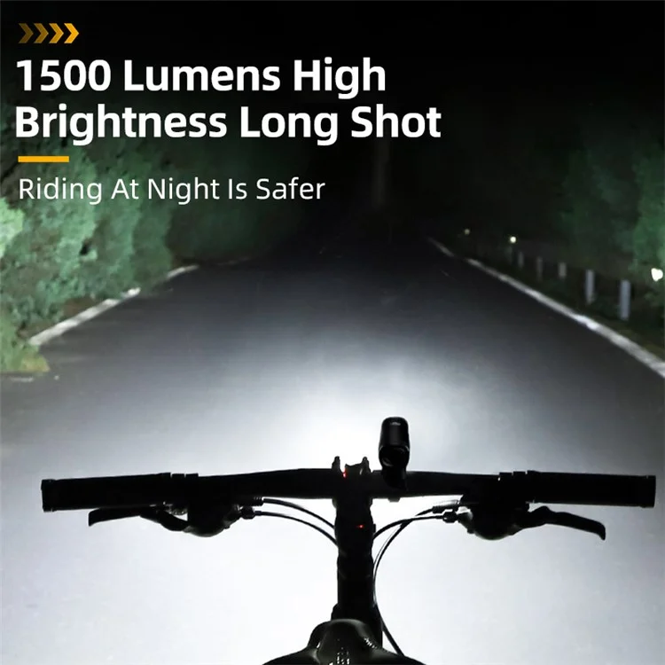 WEST BIKING M03-600 YP0701411 Rotating Bicycle Front Light Portable Bike Lamp