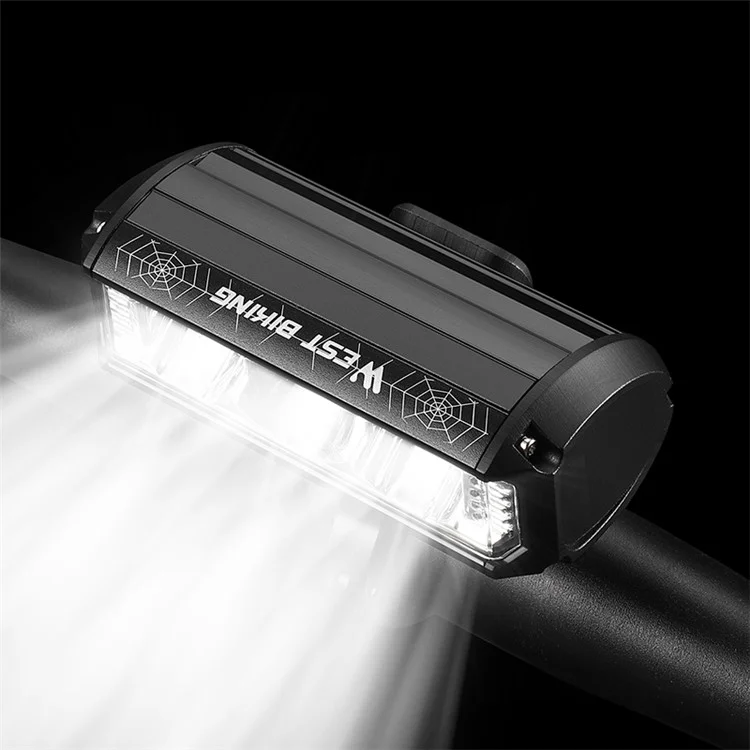 WEST BIKING YP0701424 Lampe avant de vélo de montagne 1750 Lumens Très Lumineux 
