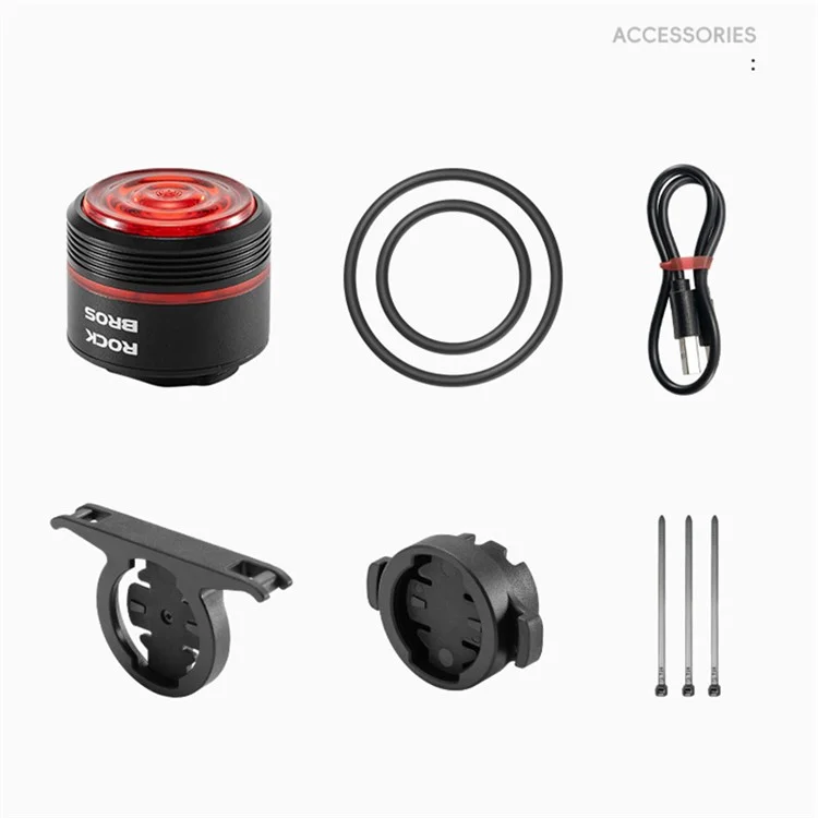 ROCKBROS BL-S2 IPX6 Impermeabile 6 Modalità Smart Touch Rilevamento Frenata Luce Posteriore per Bicicletta
