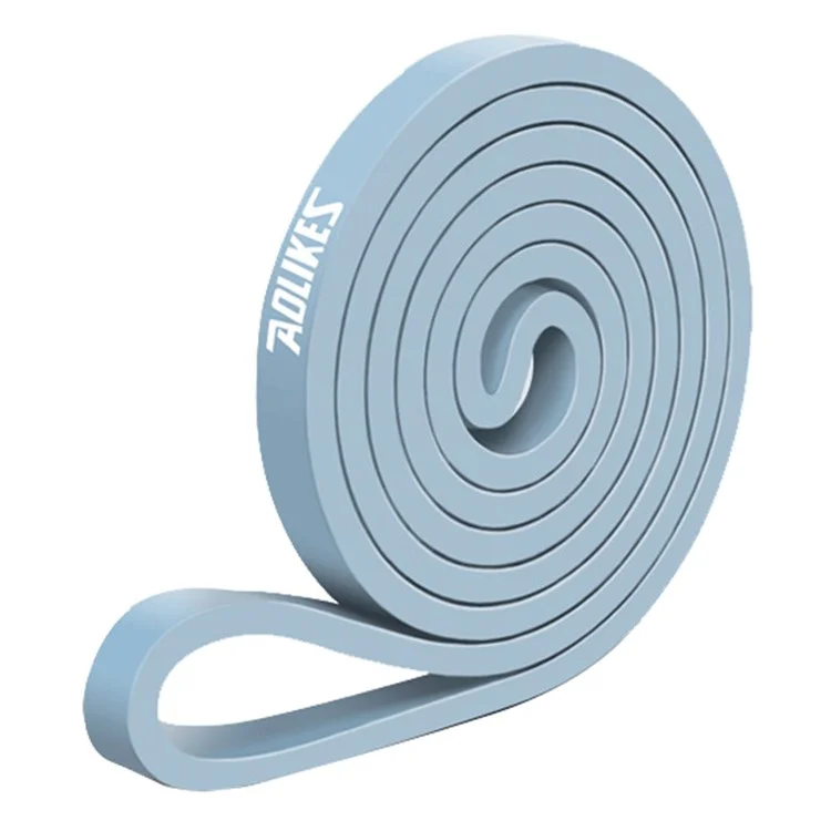 Aolikes 3612 2080x4.5x7mm 5-15 lb Banda de Resistencia Banda de Estiramiento Para Entrenamiento de Fuerza Muscular - Azul