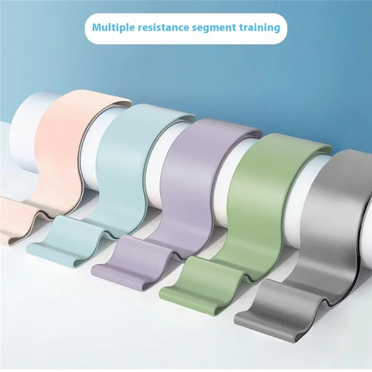 AOLIKES 3611 1Pc 60cm Latex Resistance Band Exercise Band for Powerlifting Strength Training - Pink