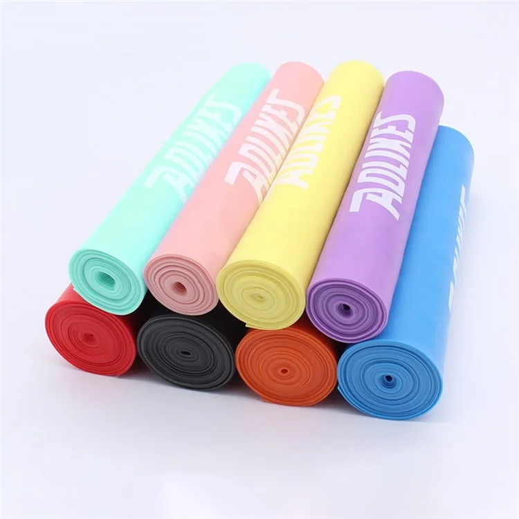 AOLIKES LD-3605 200cm Yogaband aus Widerstandsmaterial TPE Fitnessband Krafttraining Dehnband - Blau