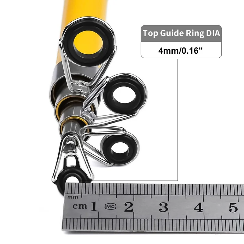 PROBEROS HWCSET109 1.5m Fishing Rod and Reel Combo Set with Lures for Beginners - Red