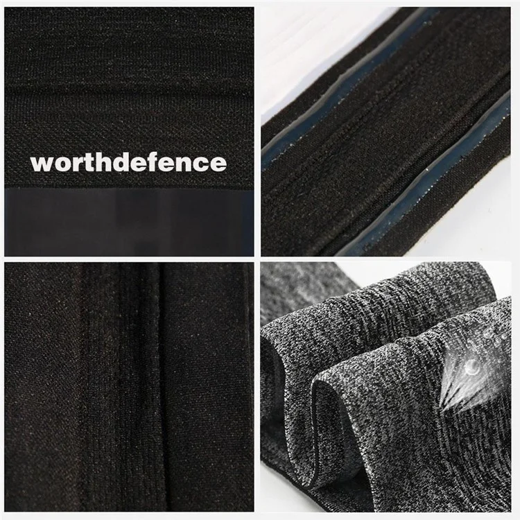 WD-HE0022 Sweat-Absorbed Workout Headband Hair Band Head Band Sweatband - Grey