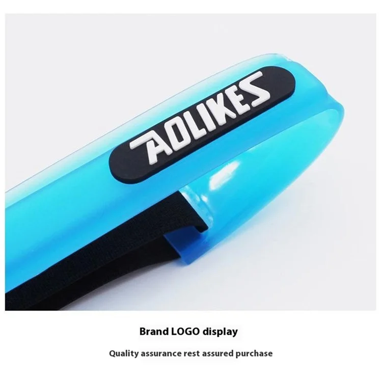 AOLIKES TD-2113 Faixa de Cabeça Antiderrapante de Silicone para Esportes / Fitness Corrida, Absorvente de Suor, Ajustável - Vermelho