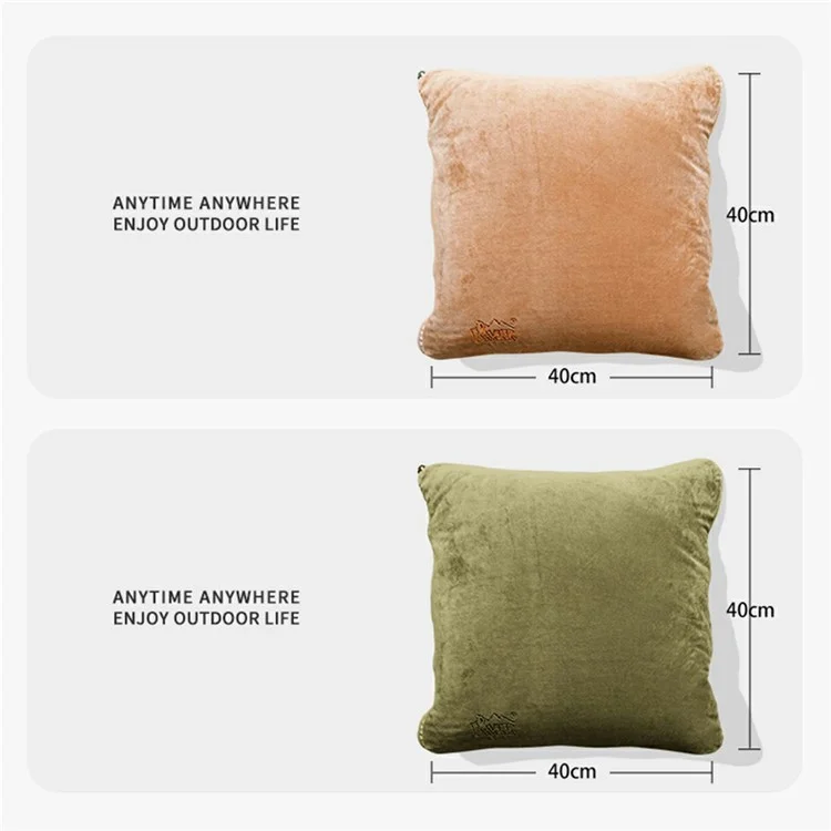 TRAVELER Saco de dormir de acampamento ao ar livre 4 em 1 para adultos, quente no inverno, capa, travesseiro e cobertor - Verde Exército