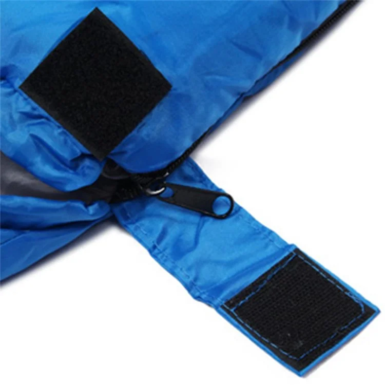 DESERT&FOX 1KG Envelope Backpacking Sleeping Bag Outdoor Traveling Camping Lightweight Sleeping Bag - Blau