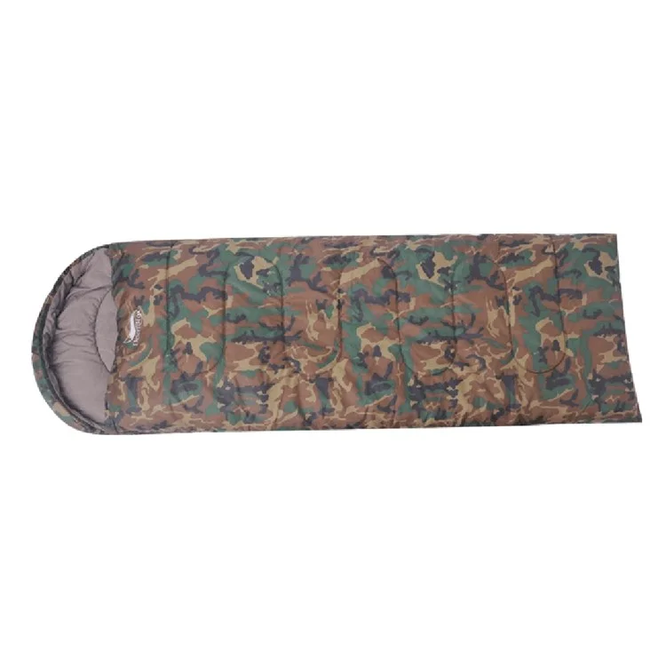 DESERT&FOX Bolsa de Dormir para Acampada Ultraligera de Camuflaje para Adultos Envelope Saco de Dormir de Camping Senderismo Cálido Algodón Hueco