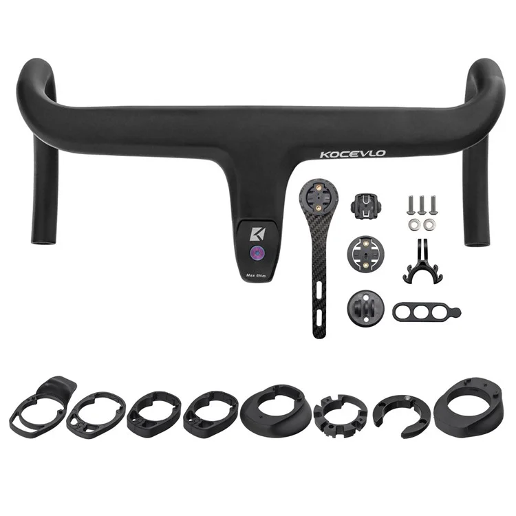 Kocevlo en Aluminium en Alliage en Carbone en Plastique Fibre Plastique Gardien de Route Bar de Vélo de Vtt Accessoires de Cyclisme 440 Mmx120 mm