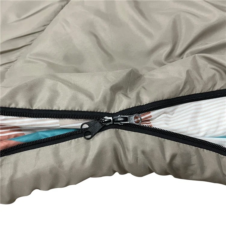 MYDAYS OUTDOOR 218x78cm Saco de dormir com capuz impermeável para acampamento de inverno no estilo envelope 