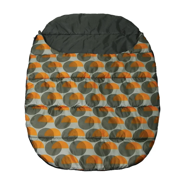 Großer Hundeschlafsack Polyesterbett-Matte mit Aufbewahrungstasche zum Camping, Wandern