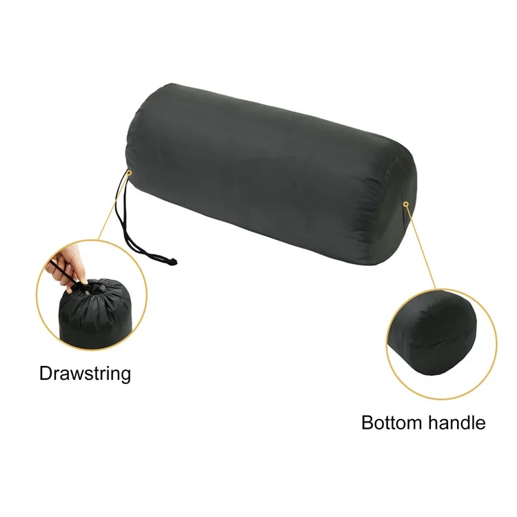 Großer Hundeschlafsack Polyesterbett-Matte mit Aufbewahrungstasche zum Camping, Wandern