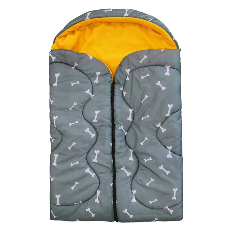 114x72 cm dicke, weiche Hundedecke aus Polyester, Hundetransportmatte, Camping-Ausrüstung mit Aufbewahrungstasche