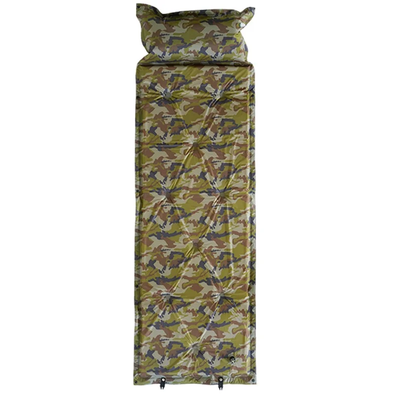 ZC-9#25 Självuppblåsbar Sovmatta för Camping, Sovmatta för Camping och Vandra – Camouflage