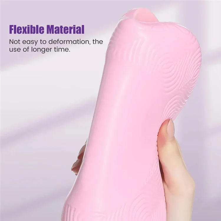 JH5974 20cm Yoga Knee Pad Kneeling Mat Non-Slip Support PU Cushion for Exercise - Pink