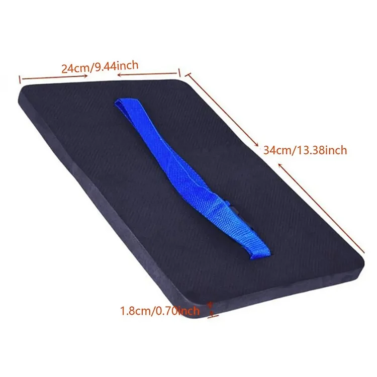Cinto flutuante para natação H6135 Joelheira EVA, tapete dobrável para ajoelhar ao ar livre, 34x24x1,8 cm