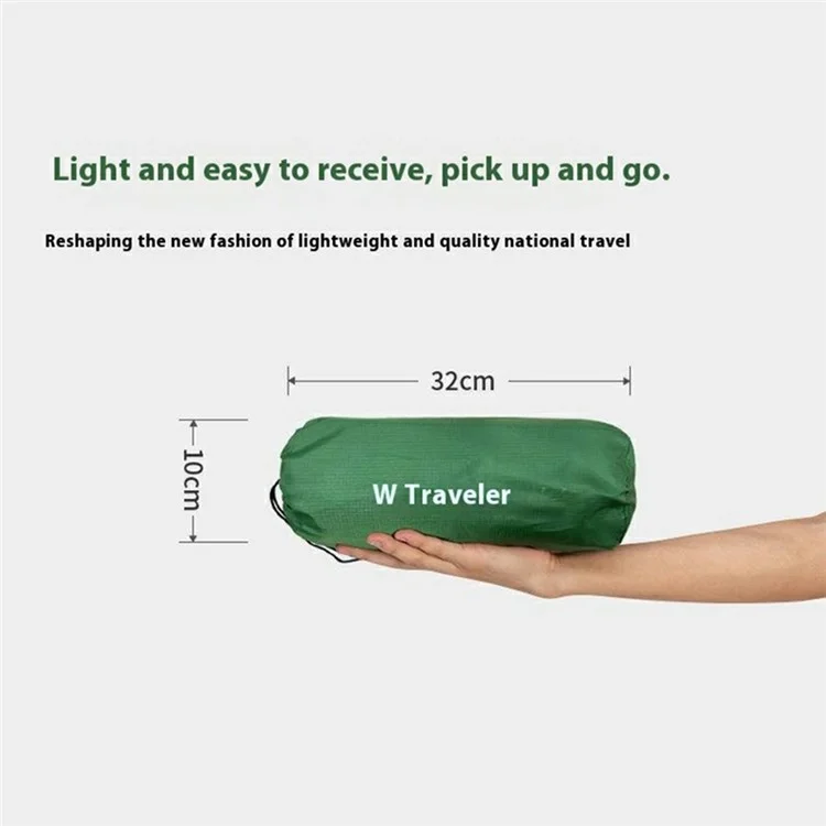 TRAVELER 195 x 60 x 7cm Colchonete de Acampamento Inflável Autoinflável com Bomba de Pé Portátil para Dormir em Ambientes Externos