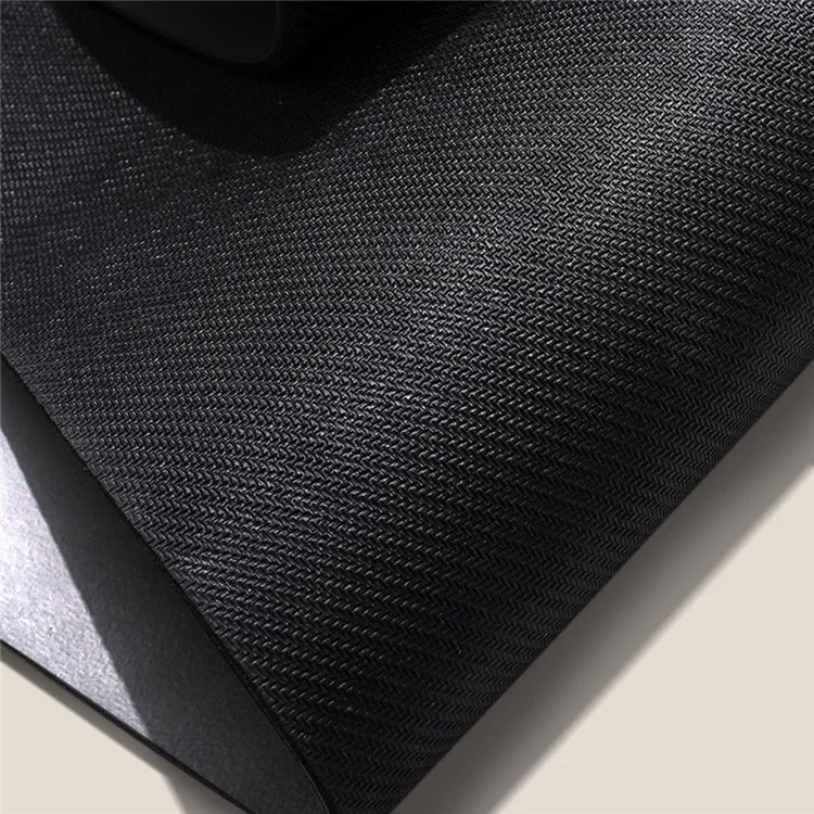 Meileer 1 Mm D'épaisseur Élégante Suède + Tapis De Yoga En Caoutchouc Pliable - L'éléphant