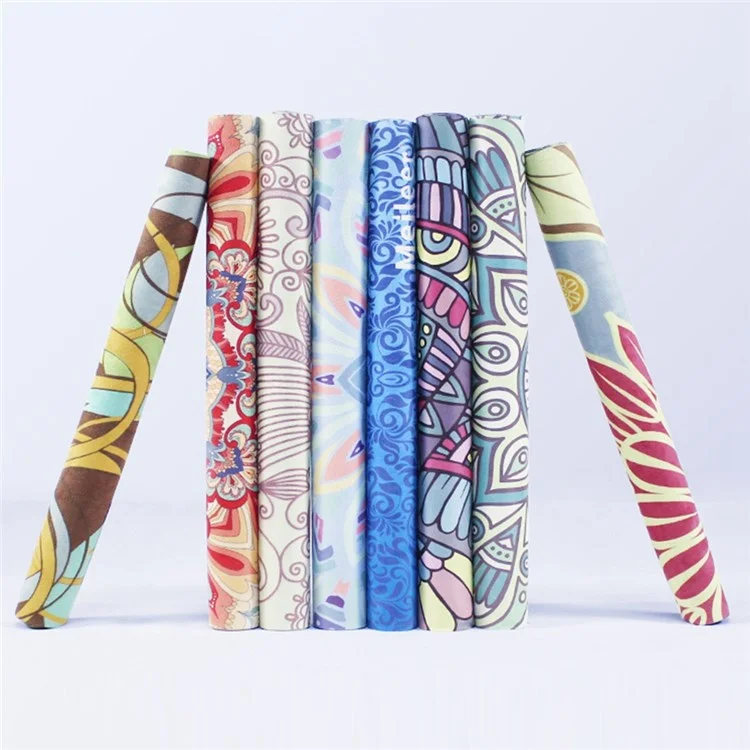 Meileer 1 Mm D'épaisseur Élégante Suède + Tapis De Yoga En Caoutchouc Pliable - L'éléphant
