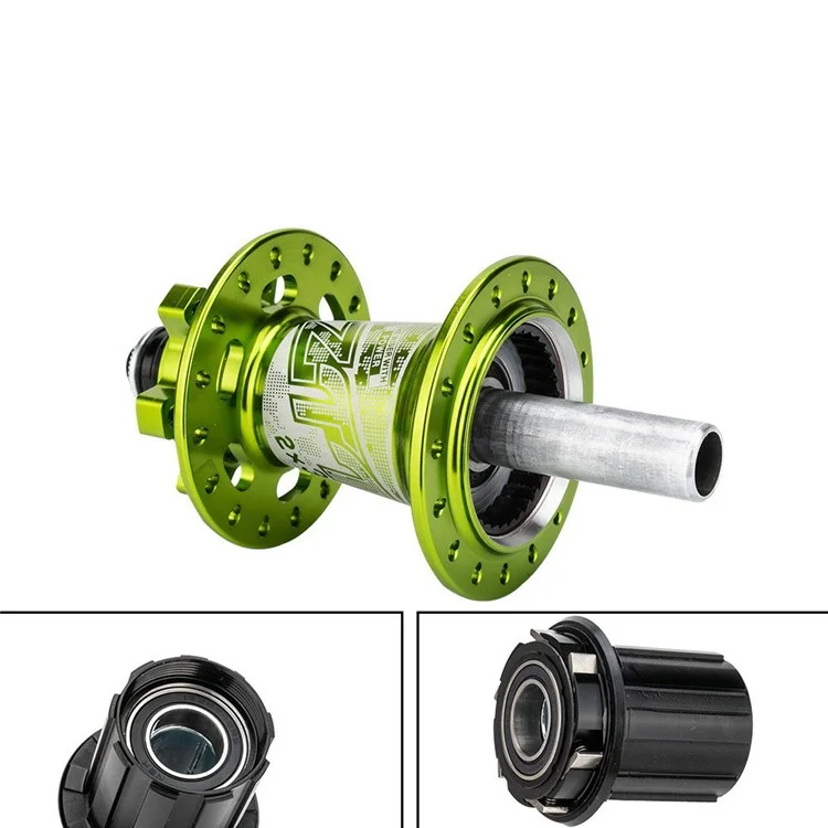 ZTTO DR290 1 Pair MTB Bicycle 8-13 Speed Disc Brake Hub 32 Holes 6 Pawls Thru Axle Bike Disc Brake Hub - Black HG