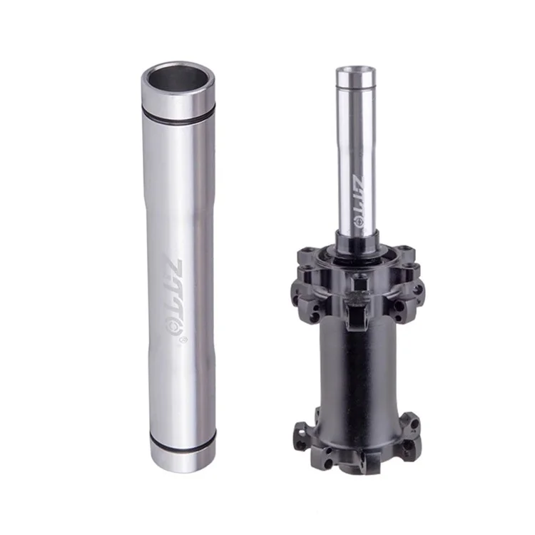 ZTTO Adaptateur de moyeu de fourche de vélo en alliage d'aluminium à déblocage rapide - 15x100 à 9 mm QR Noir