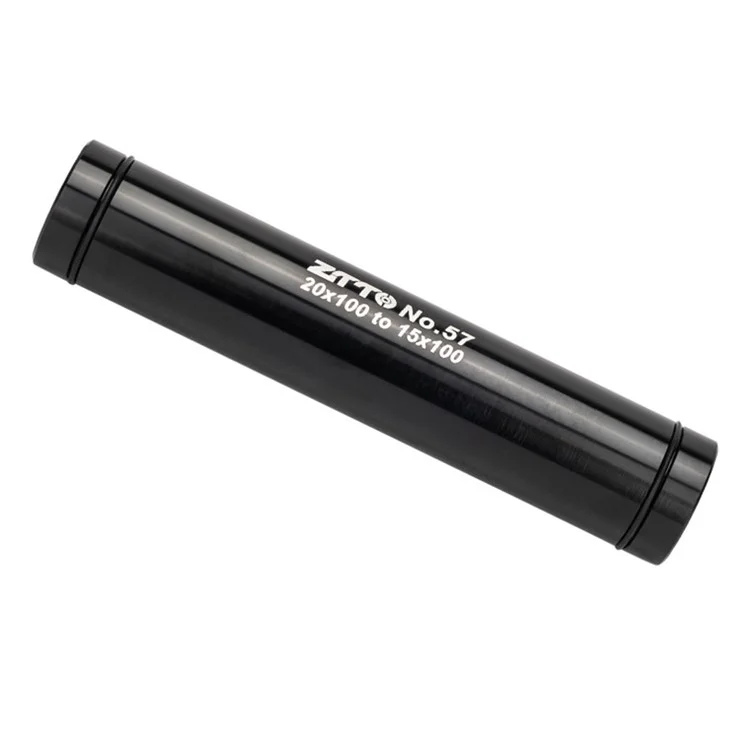 ZTTO Adaptador de eje de horquilla de rueda de bicicleta de aleación de aluminio con liberación rápida - 20x100 a 15x100