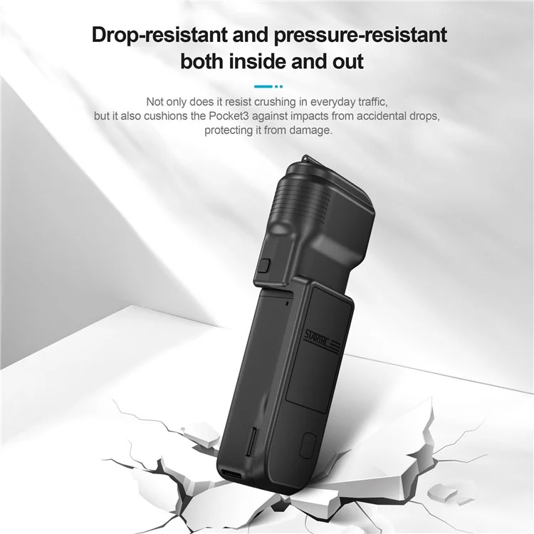 STARTRC 1139099 Per DJI Osmo Pocket 3 Protezione Gimbal in Plastica Schermo Copertura Obiettivo