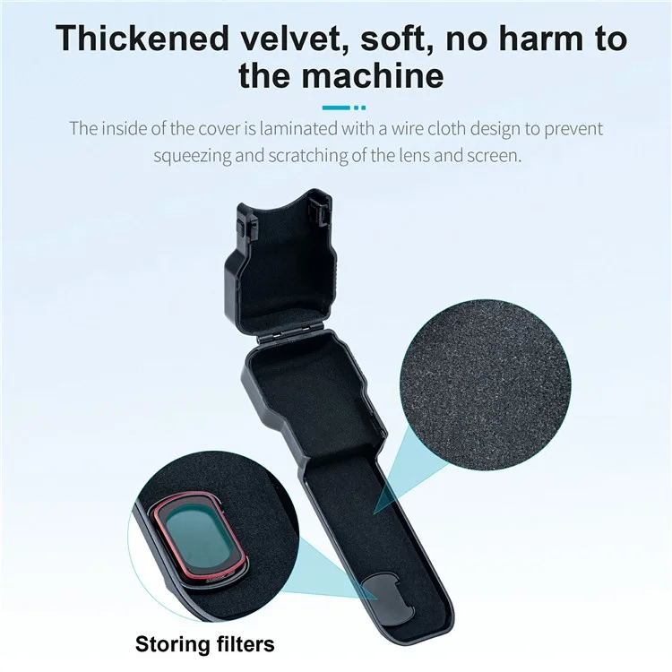 STARTRC 1139099 Per DJI Osmo Pocket 3 Protezione Gimbal in Plastica Schermo Copertura Obiettivo